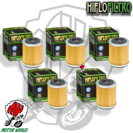 KIT 5 FILTRI OLIO HIFLO HF143