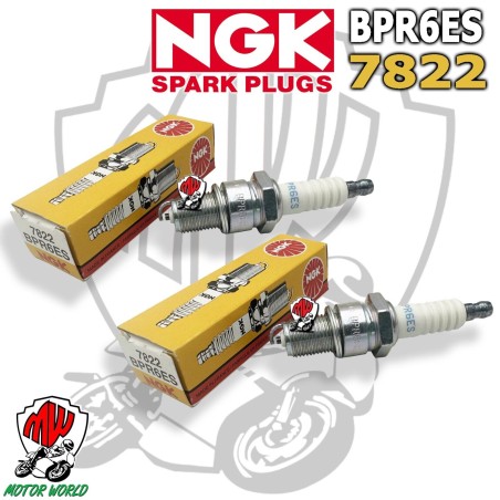 2 CANDELE NGK BPR6ES KAWASAKI Z 1300 1979