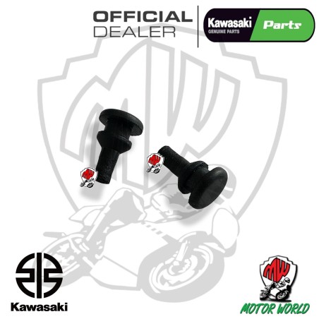 COPPIA TASSELLO GOMMINO FERMO ORIGINALE KAWASAKI VN 1700 VULCAN 2013 - 2016