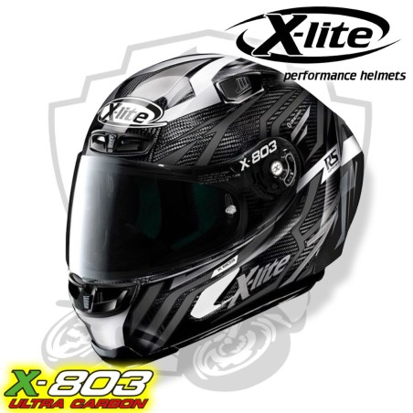 CASCO INTEGRALE X-Lite X-803 RS Ultra Carbon DECEPTION 077 TAGLIA XL