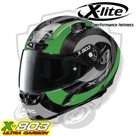 CASCO INTEGRALE X-Lite X-803 RS Ultra Carbon HATTRICK 075 TAGLIA S