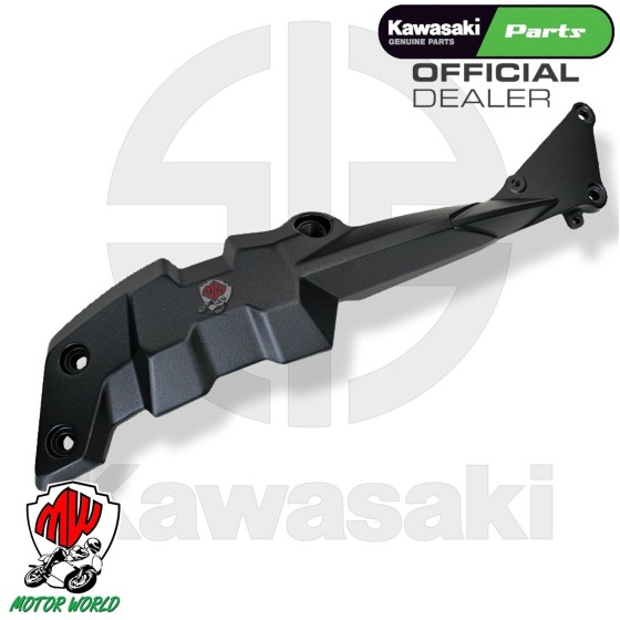 SUPPORTO MOTORE DESTRO BASSO NERO ORIGINALE OEM KAWASAKI Z 1000 2007 2008 2009