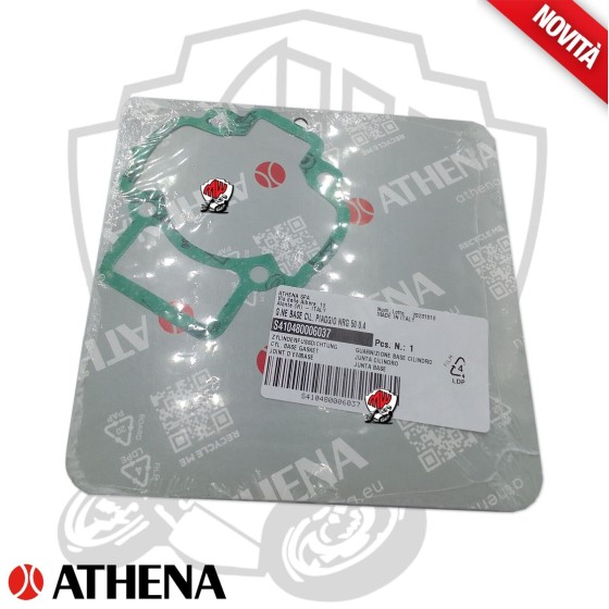 GUARNIZIONE ATHENA BASE CILINDRO PIAGGIO ZIP H2O / SP 50 2004