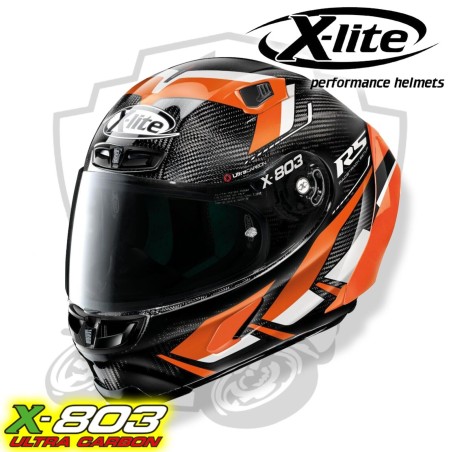 CASCO INTEGRALE X-Lite X-803 RS Ultra Carbon MOTORMASTER 054 TAGLIA L