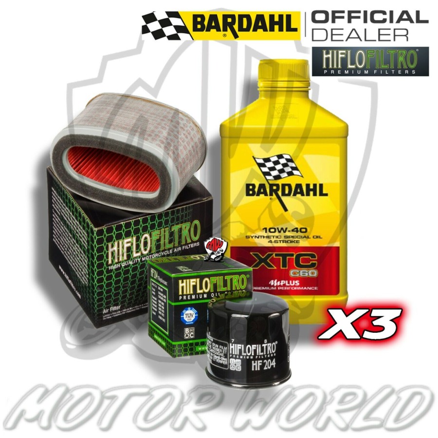 KIT TAGLIANDO 3 LT OLIO BARDAHL XTM 5W40 FILTRO Polaris 325 Ranger