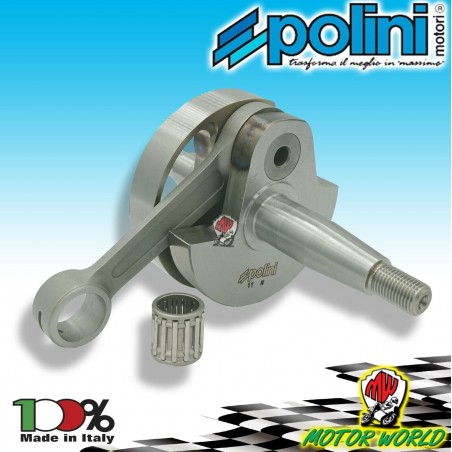 ALBERO MOTORE POLINI CORSA 51 ANTICIPATO CONO 20 VESPA 125 2T XL