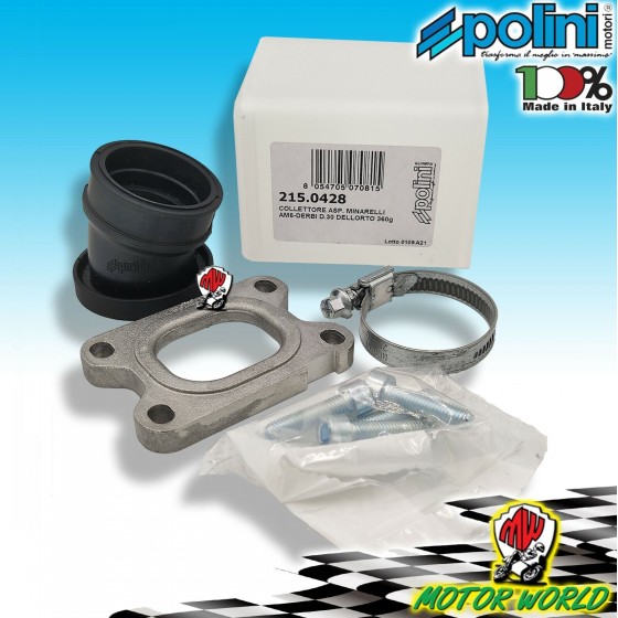 COLLETTORE ASPIRAZIONE POLINI 215.0428 APRILIA 50 RS 1993-1997