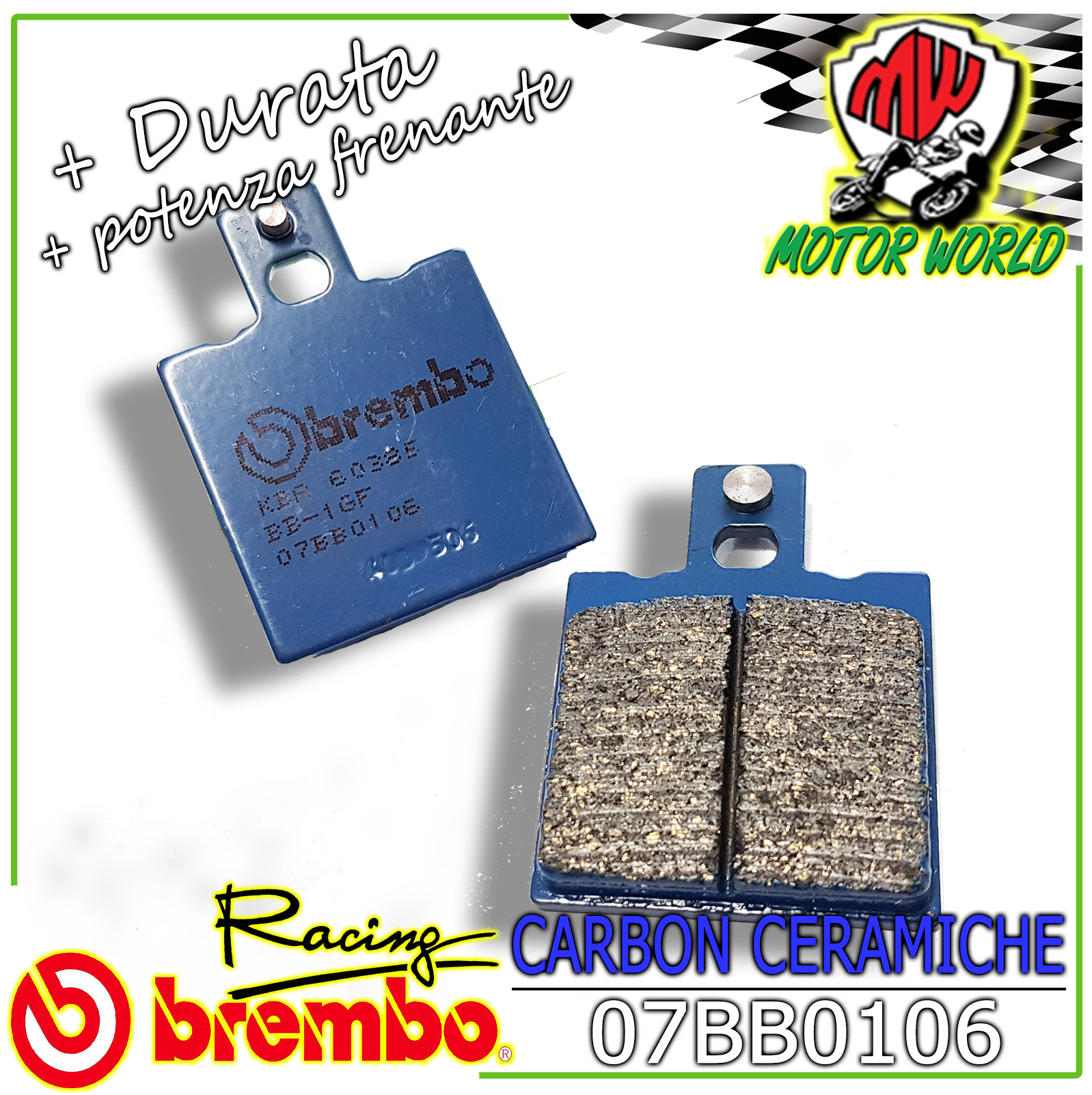 Bremsbeläge Brembo für Aprilia Tuareg 660 (22-) XC - Carbon